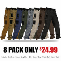 8 PACK ONLY $29 Includes: Dark Gray + Brown + Navy Blue + Olive Green + Gray + Khaki + Dark Brown + Black